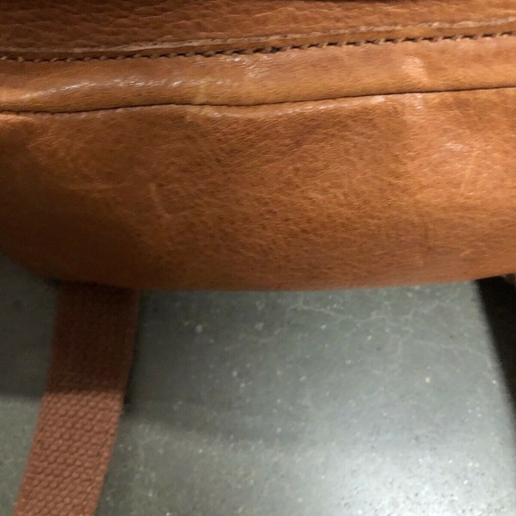 Madewell Mini Lorimer Backpack English Saddle Dist - Picture 5 of 7